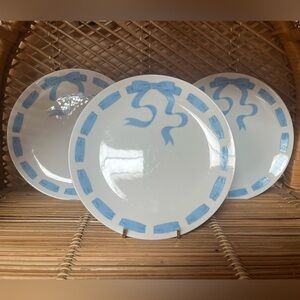 Vintage Neiman Marcus Blue Ribbon Salad Plates